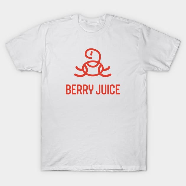 Berry Juice Red T-Shirt by JoshuaGroomDesigns